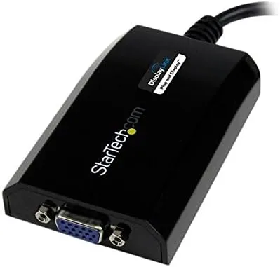 StarTech.com USB 3.0 to VGA External Video Card Multi Monitor Adapter for Mac / PC, 1920x1200 - replaced by USB2VGAPRO2