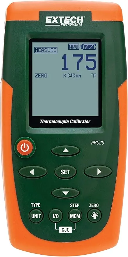 Extech PRC20 Thermocouple Calibrator and Meter