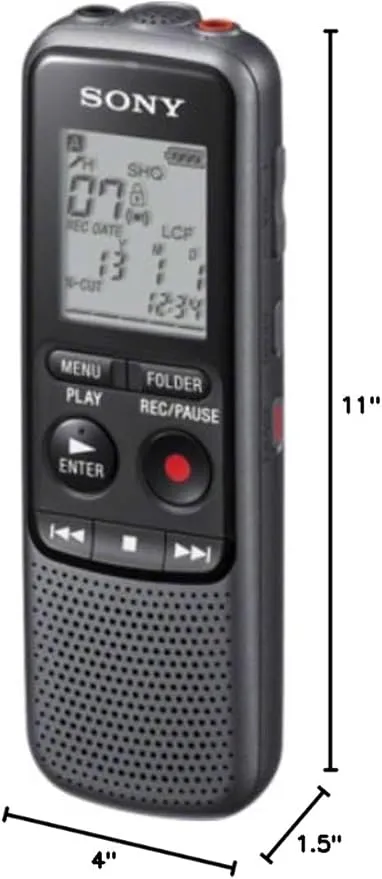 Sony ICD-PX240 4GB Digital Voice Recorder