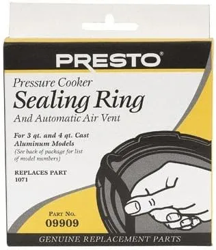 Presto Pressure Cooker Sealing Ring With Air Vent 4 Qt.