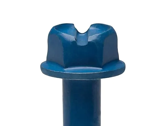 CONFAST 1/4" x 2-1/4" Hex Head Concrete Screw Anchor with Drill Bit for Anchoring to Masonry, Block or Brick (100 per Box)