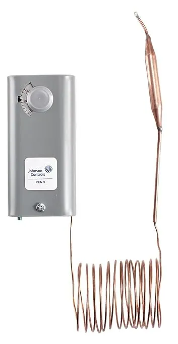Johnson Controls - CECOMINOD078043 A19ABA-40C Line V Mechanical Thermostat, 120 to 277 VAC
