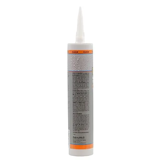 Sealant, 10.0 oz, Clear, w/Nozzle