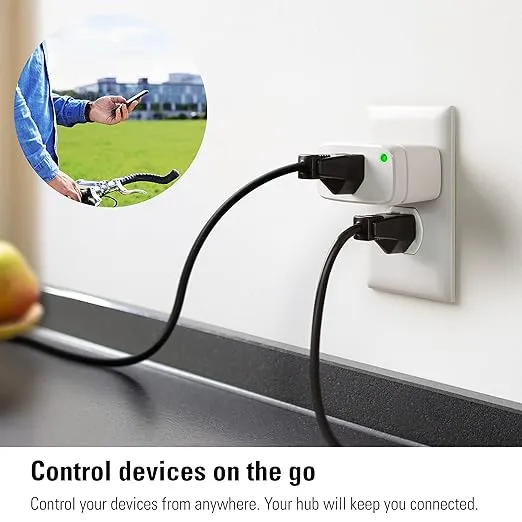 Eve Energy (Matter) 2 Pack – Smart Plug, App and Voice Control, 100% Privacy, Matter Over Thread, Works with Apple Home, Alexa, Google Home, SmartThings, requires Thread Border Router