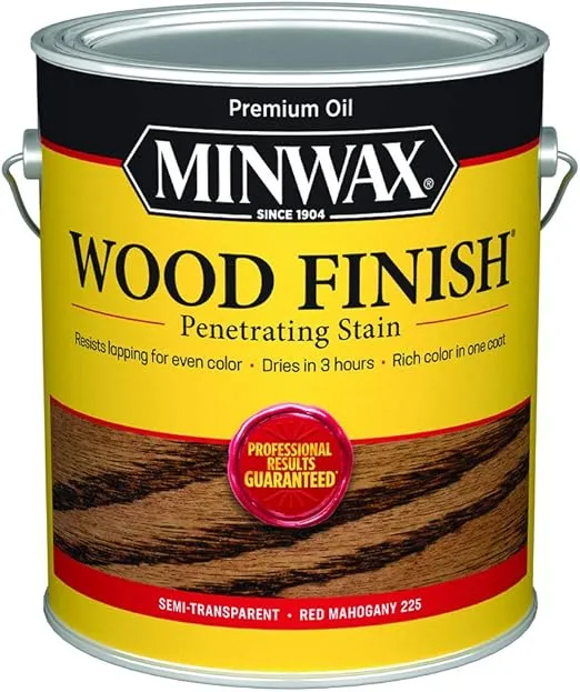 Minwax 710770000 Wood Finish™ 250 VOC Compliant, Red Mahogany 225, 1 gallon