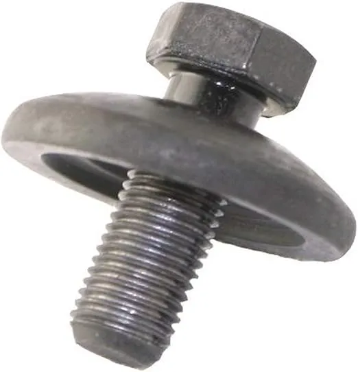 Husqvarna 532193003 Blade Bolt and Washer Assembly 1-1/4-inch x 3/8-24-inch For Husqvarna/Poulan/Roper/Craftsman/Weed Eater, Grey