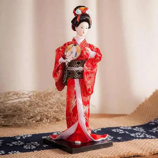 THY COLLECTIBLES 9" Japanese Geisha Oriental Doll DOL9002-9