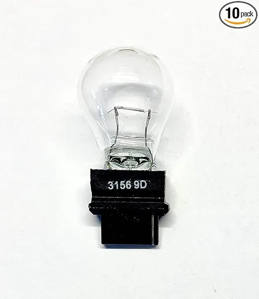 10 PACK Eiko - 3156 Miniature Light Bulbs