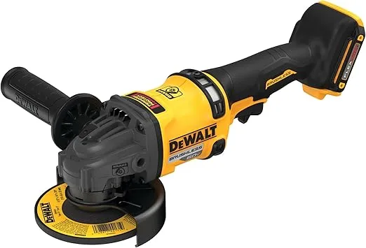 DEWALT FLEXVOLT 60V MAX* Angle Grinder with Kickback Brake, 4-1/2-Inch to 6-Inch, Tool Only (DCG418B)