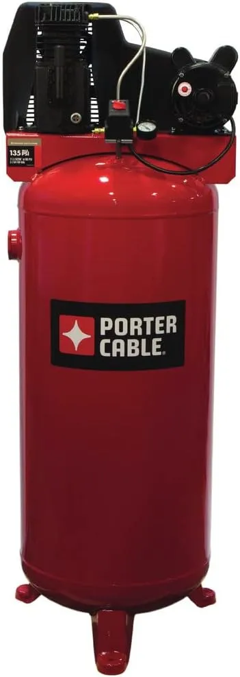PORTER-CABLE - Porter-Cable PXCMLC3706056 3.7 HP 60 Gallon Oil-Lube Vertical Stationary Air Compressor