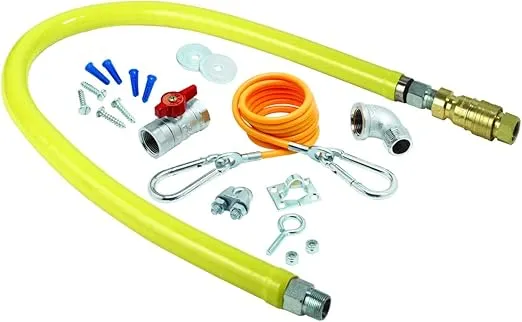 T&S Brass HG-4D-48K,3/4" NPT, 48" Hose