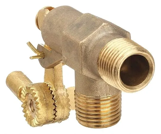 R400-1/2 R400 Series Bob Red Brass Float Valve, 1/2" NPT Male Inlet x 1/2" NPT Male Outlet, 22 gpm at 85 psi Pressure