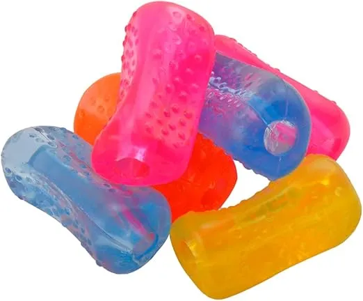 The Pencil Grip Bumpy Grip, Ergonomic Writing Aid, Neon Pencil Grips, 6 Count - TPG-12006