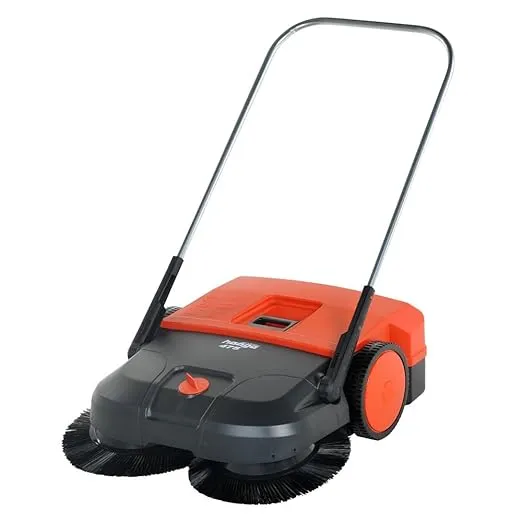 Haaga 475 Manual Triple Brush Sweeper, 30" Width