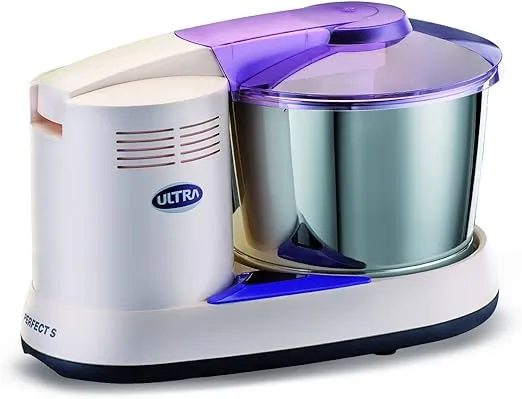 Perfect S 2.0-Liter Table Wet Grinder with Atta Kneader, 110-volt, White