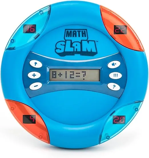 Educational Insights Math Slam Digital Math Game, Handheld Electronic Math Game For Kids, Ages 5+