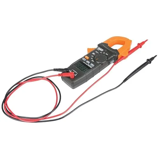 Klein Tools CL120VP Electrical Voltage Test Kit with Clamp Meter, Three Testers, Test Leads, Pouch and Batteries