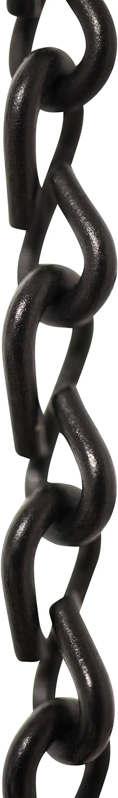 RCH Hardware CH-S51-16-BLK-3 Fixture Chain, Black, 14 Gauge