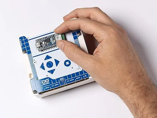 Arduino Alvik [AKX00066] Official Programmable Robot - Compatible with MicroPython - Powered Nano ESP32 - Line Following with Distance and Multi Sensors - Connectors for Lego Technic