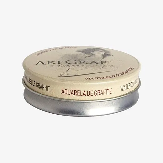 Art Graf Water-soluble Graphite 20g Tin, Grey