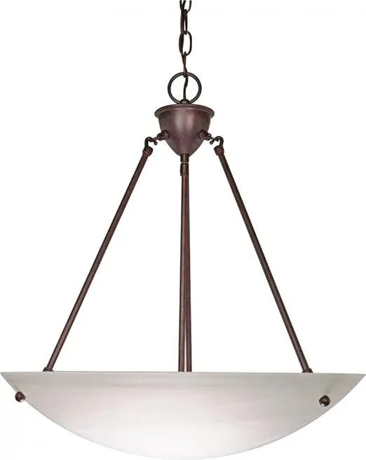 Nuvo Lighting 60/371 Three Light Pendant, Old Bronze