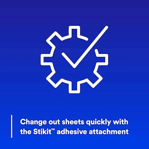 3M Stikit Blue Abrasive Sheet Roll, 36221, No Hole, 2-3/4 in x 30 yd, 180+ Grade, Automotive Sanding Roll Sandpaper for Coating Removal, Body Repair, Auto Sanding