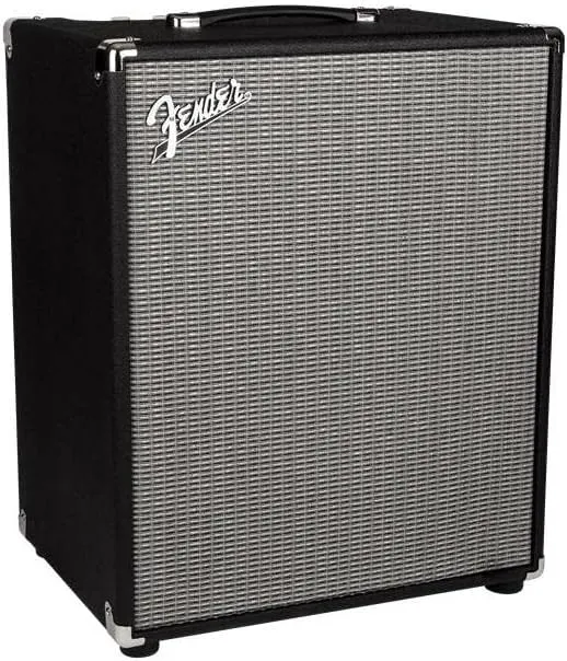 Fender Rumble 40 V3 Bass Amp for Bass Guitar, 200 Watt, with 2-Year Warranty 10 Inch Speaker, with Direct XLR Output, Overdrive Circuit and Mid-Scoop Contour Switch