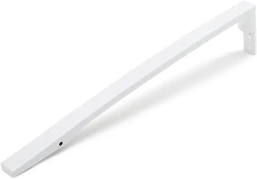 WHIRLPOOL CORP W10498429 Refrigerator Door Handle (white)