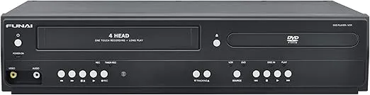 Funai Corp. DV220FX5 Dual Deck DVD and VHS Player