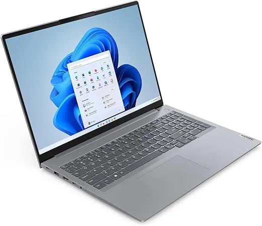 Lenovo ThinkBook 16 G6 16" FHD+ Laptop Computer, 13th Gen Intel 10-Core i5-1335U (Beat i7-1270P), 16GB DDR5 RAM, 512GB PCIe SSD, WiFi 6, Bluetooth 5.1, Fingerprint Reader, Windows 11 Pro, Tilsiy Cable