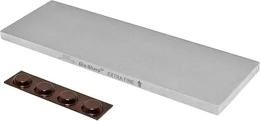 Diamond Machining Technology (DMT), 6-in. Diamond Dia-Sharp Whetsone Bench Stone, Extra Fine Grit Sharpener (D6E)