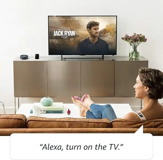 Fire TV Blaster - Add Alexa voice controls for power and volume on your TV and soundbar (requires compatible Fire TV and Echo devices)