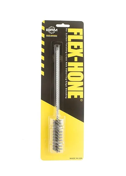 Brush Research BC5818 FLEX-HONE®, 5/8" (16mm) Diameter, 180 Grit, Silicon Carbide Abrasive (Pack of 1)