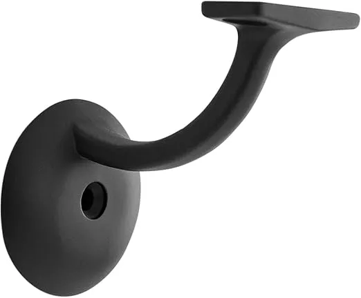 Hickory Hardware Hand Rail Bracket Designer Collection Handrail Bracket with Oil-Rubbed Bronze Finish