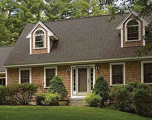 Cedar Impressions Double 7in. Staggered Perfection Shingle Siding (1/2 Square) Cypress