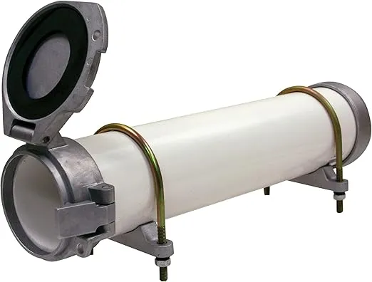 Buyers Products CC600 PVC Conduit Carrier Kit, 6 Inch Diameter, Mounting Hardware Included, Spring-Loaded Latch, Weather-Resistant Door Gasket