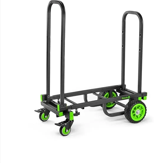 GRAVITY STANDS Multifunctional Trolley (Medium) (CART M 01 B),Black