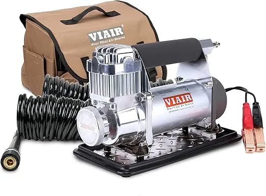 VIAIR 400P-RV/40047 Automatic Portable Compressor, Tire Inflator Kit, Air Compressor for RV, Truck, Jeep, and SUV Tires, Portable Air Pump Kit, RV Accessories, 150 PSI/2.30 CFM