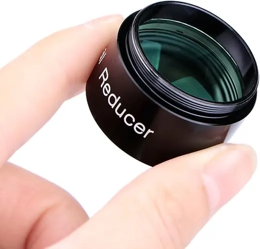 SVBONY Reducer for Telescope 0.5X Focal Reducer 1.25 inches Fully Multi Coated Reducer for Telescope Eyepiece Photography and Observing (Reducer)