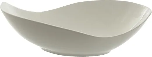 10 Strawberry Street Whittier 16.5"/ 48 Oz Canoe Bowl, White