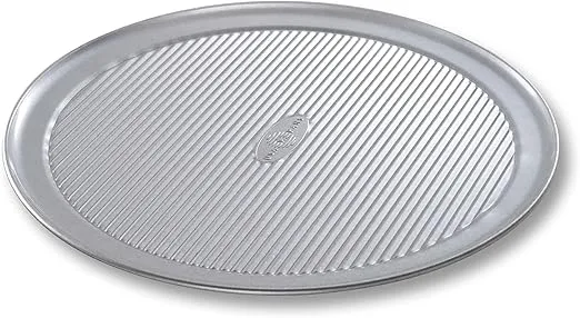 USA Pan Wide Rim Nonstick Pizza Pan, 16 inch, Aluminized Steel