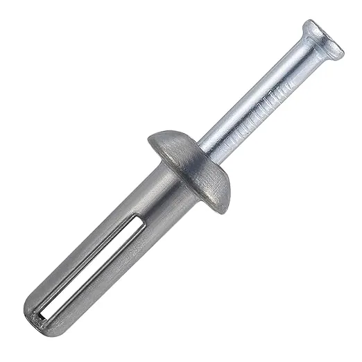 1/4x1"Hammer Drive Nail in Anchor (100 per Box) Cement hammering Anchors