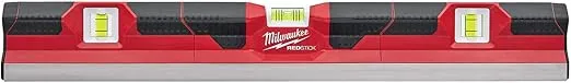 MILWAUKEE'S Concrete Screed Level,24" L,Nonmagnetic
