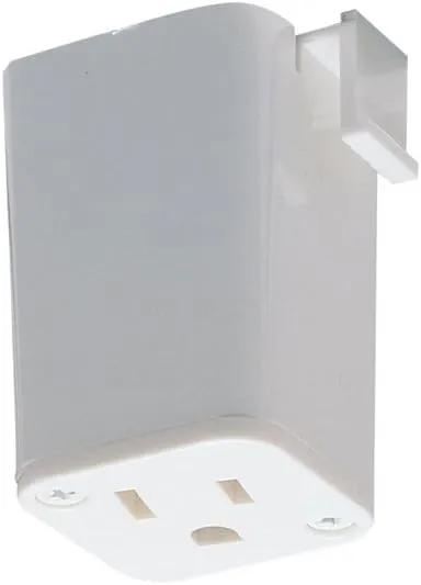 Nora Lighting NT-327W Outlet Adapter Track Accessory