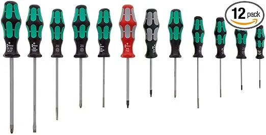 Wera 05347901001 334/368/12 Screwdriver Set