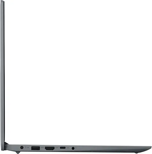 Lenovo Ideapad 1 15.6" HD Laptop | AMD Athlon Silver 7120U Processor | 4GB RAM DDR5| 128GB SSD | AMD Radeon Graphics | Windows 11 Home | Grey | Bundle with USB 3.0 Hub