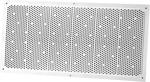Duraflo 641608 Soffit Vent, 16-Inch by 8-Inch, White
