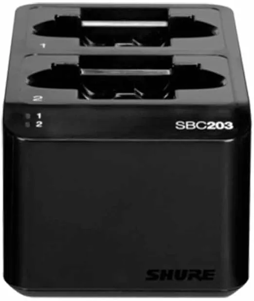 Shure SBC203-US Dual Docking Station for SLXD Transmitters and SB903 Battery