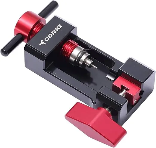 corki Cycles Hydraulic Hose Needle Driver Insertion Tool - Upgraded Bicycle Hose Fitting Insert Tool