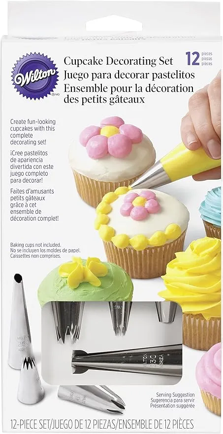 Wilton 2104-6667 12-Piece Cupcake Decorating Set